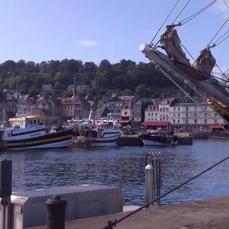 Cote Lavoir A Honfleur, Parking Prive, Ascenseur Daire